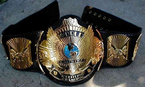 What is actually inside a WWE belt?