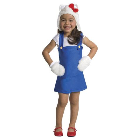 Hello Kitty - Hello Kitty Blue Romper Toddler Costume - Halloween ...