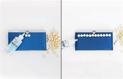 Feminine DIY Pearl Clutch - Styleoholic