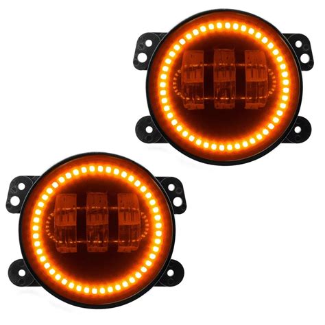 Oracle Jeep Wrangler Fog Lights; High Powered LED Fog Lights J141921 ...