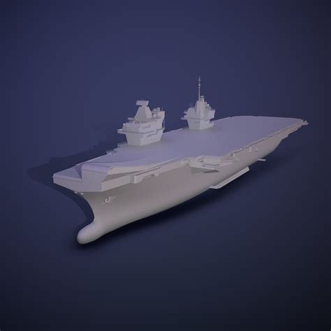 Queen Elizabeth class carriers 3D asset | CGTrader