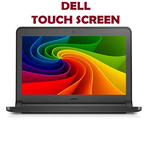 TOUCH SCREEN Fast Dell Windows 11 Laptop 8GB RAM 500GB OFFICE webcam ...