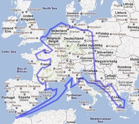 Sumatra and Borneo are massive (overlaid on Europe) [612x440] [OC] : MapPorn