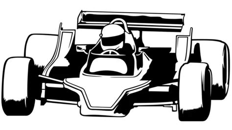 F1 car outline vector Stock Vectors, Royalty Free F1 car outline vector ...