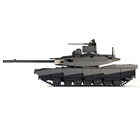 Tank Abrams-x 2022 - 3D Model for VRay