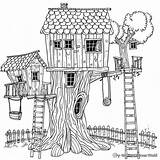 Tree House Coloring Pages  Free & Printable sketch template