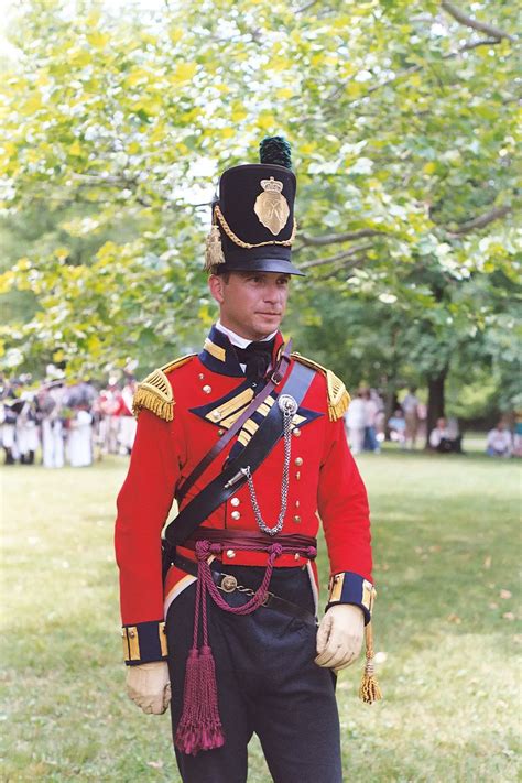 British officer Crysler's Farm | Napoleonic | British uniforms, British ...