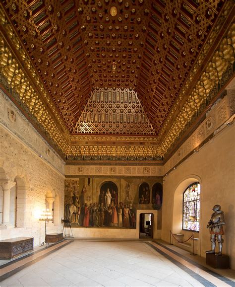 The Alcazar in Segovia. - The amazing interior of the Alcazar in Segovia, Spain. | España