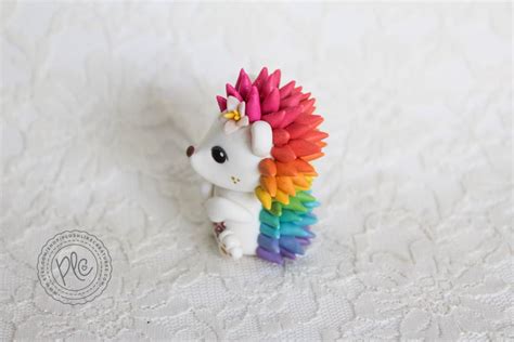 Plushlike Creatures - 🌈 Rainbow hedgehog 🌈 From the shop!