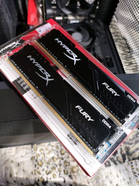 2x DDR4 3200MHz Kingston HyperX Fury 8gb, Computers & Tech, Parts ...