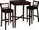 Homestyles Cherry Solid Wood Pub Table Set - 5987-358 - Homestyles