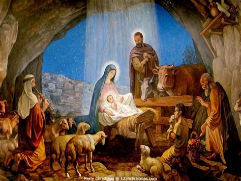 Nativity Scene Desktop Wallpapers - Wallpaper Cave