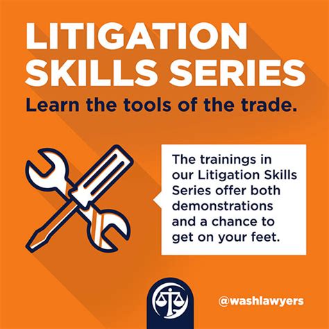 Litigation Skills Series – Washington Council of Lawyers