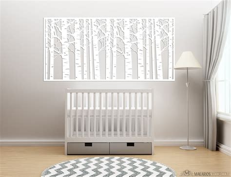 Birch Tree Wall Panel Birch Tree Art Laser Wood Art 3D - Etsy Canada