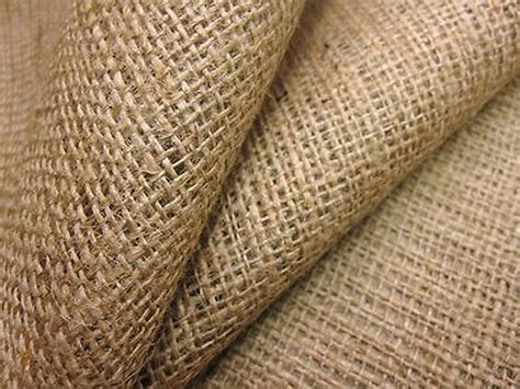 Ainsberry 60" Wide Hessian Craft Upholstery Fabric per metre (Jute ...