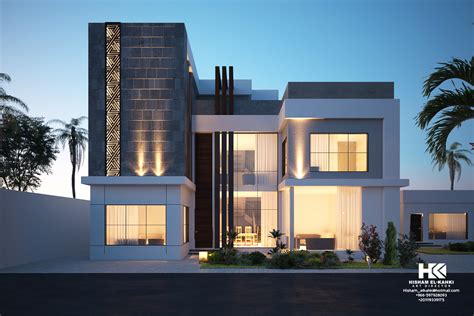 Residential Villa Kuwait On Behance Modern Exterior H - vrogue.co