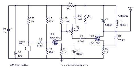 AM Transmitter Circuit