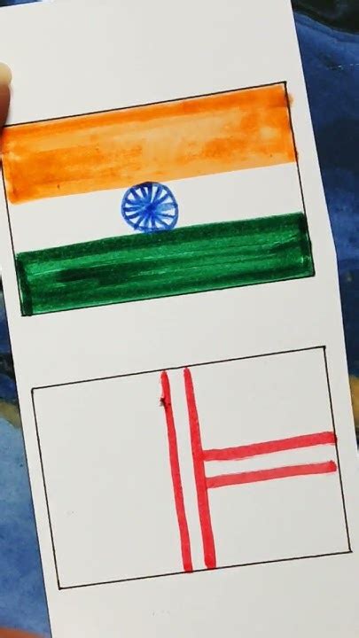 Indian Flag Gruzia Flag drawing #shorts #youtubeshorts #flag - YouTube