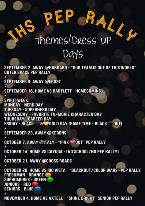 Pep Rally Themes – The Paw Print Press