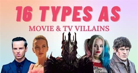 16 Personality Types as Movie & TV Villains | So Syncd