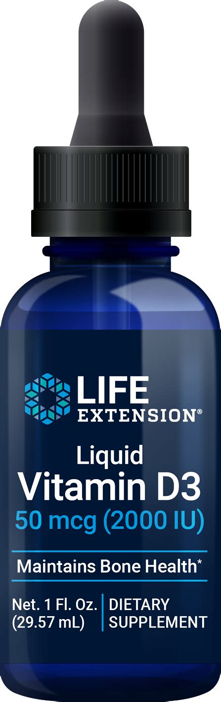 Liquid Vitamin D3 unflavored supplement I Bone & immune health