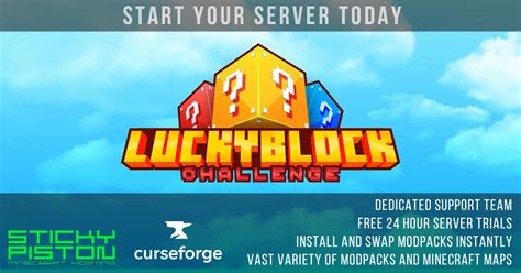 Lucky Block Challenge Server Hosting