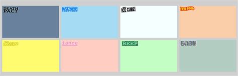 Template in 8 Different BFB Teams 3 with Names by Abbysek on DeviantArt