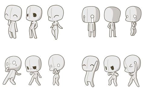 chibi drawing reference | Chibi drawings, Drawing expressions, Drawing tips