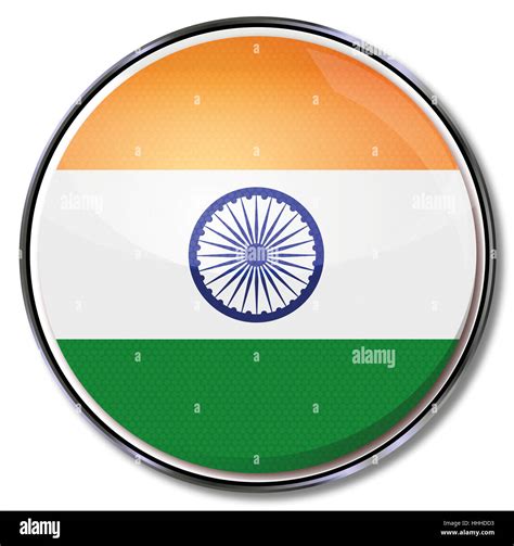 new, india, flag, button, asia, new, india, euro, flag, border, button ...