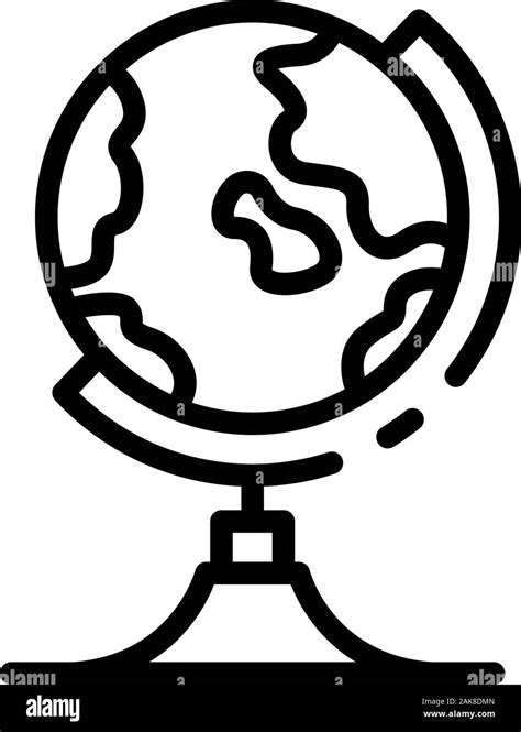 Geography globe icon, outline style Stock Vector Image & Art - Alamy