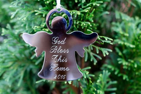 Custom Angel Ornament Personalized Chistmas Ornaments | Etsy