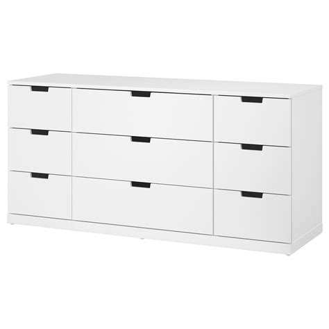 NORDLI 9-drawer chest - white - IKEA Ikea Chest Of Drawers, 8 Drawer Dresser, Bedroom Drawers ...
