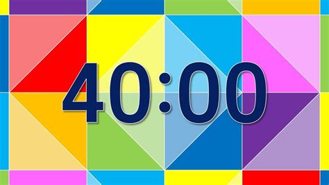 40 Minute Timer - YouTube