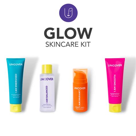 Glow Skincare Kit - A 4-step Glow Kit skincare routine for all skin types