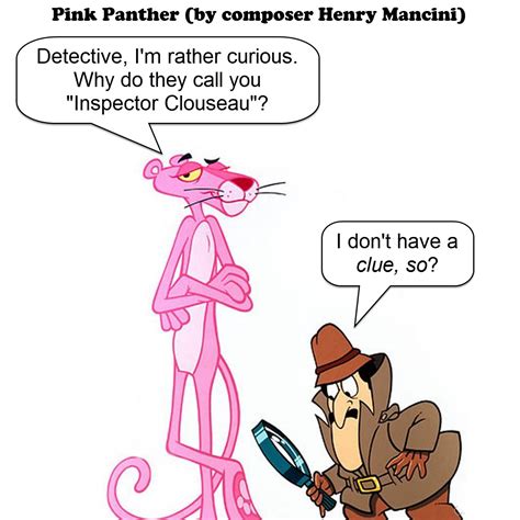 Pink Panther by Henry Mancini - JOKE by dgoldish on DeviantArt