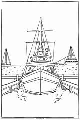 37 Coloriages De bateau PDF Et PNG Gratuits sketch template