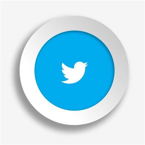 Twitter Button Clipart Transparent Background, Social Media Twitter ...