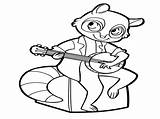 Donald Duck Playing Banjo Coloring  Play Free Game Online sketch template