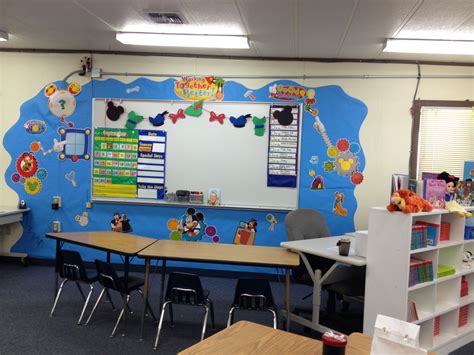 The whiteboard area of my classroom | Disney themed classroom, Disney ...