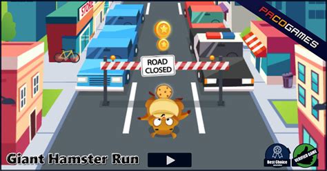 Giant Hamster Run | Play the Game for Free on PacoGames