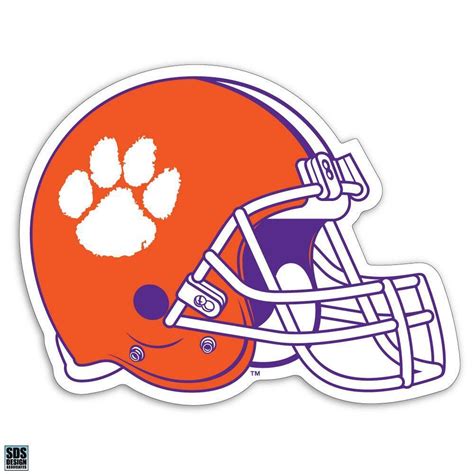 Clemson Tigers Football Helmet Decal - Mr. Knickerbocker