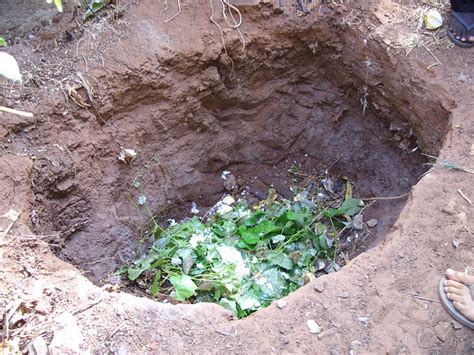 Compost pit | Compost is done in a pit, helping to preserve … | Flickr - Photo Sharing!