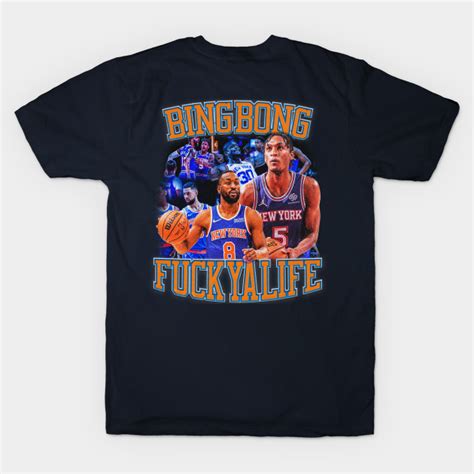 Bing Bong New York Knicks Vintage Design - Knicks - T-Shirt | TeePublic