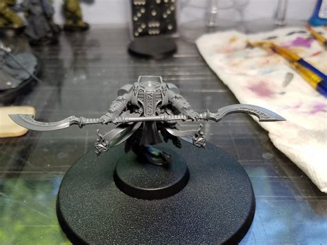 KitBash double bladed scimitar Exalted Sorcerer WIP : r/ThousandSons