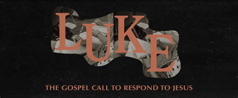 Introduction to the Book of Luke — Resonate Church