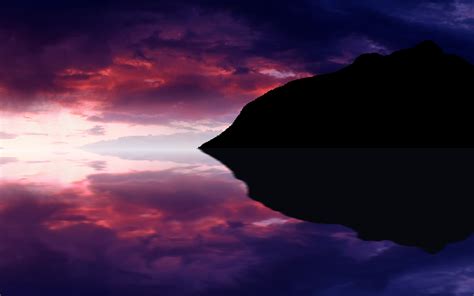 Sunset Reflection Lake Wallpapers - Wallpaper Cave