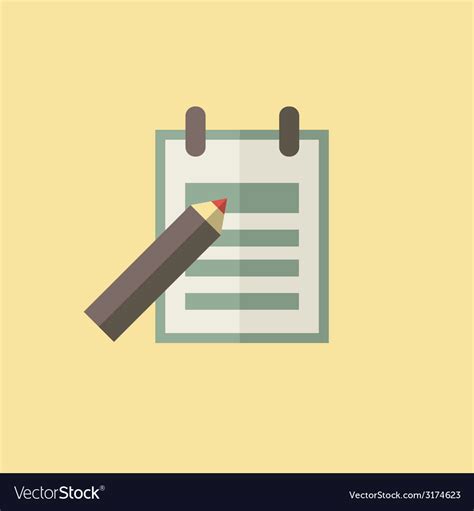 Essay icon Royalty Free Vector Image - VectorStock