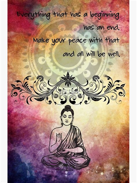 "Zen Art Inspirational Buddha Quotes" Photographic Print by JBJart | Redbubble