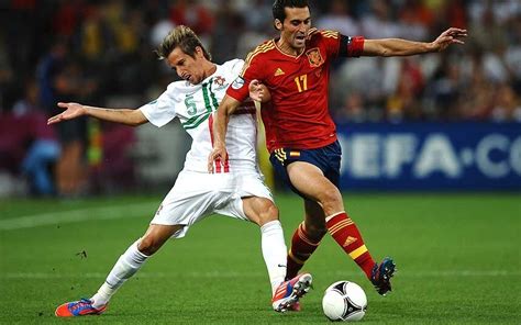 Euro 2012 semI-final: Portugal v Spain in pictures