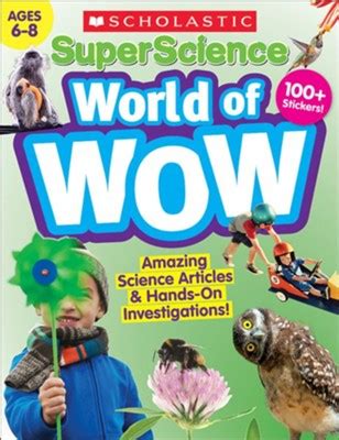 SuperScience World of WOW: Grades 1-3: 9781338329858 - Christianbook.com